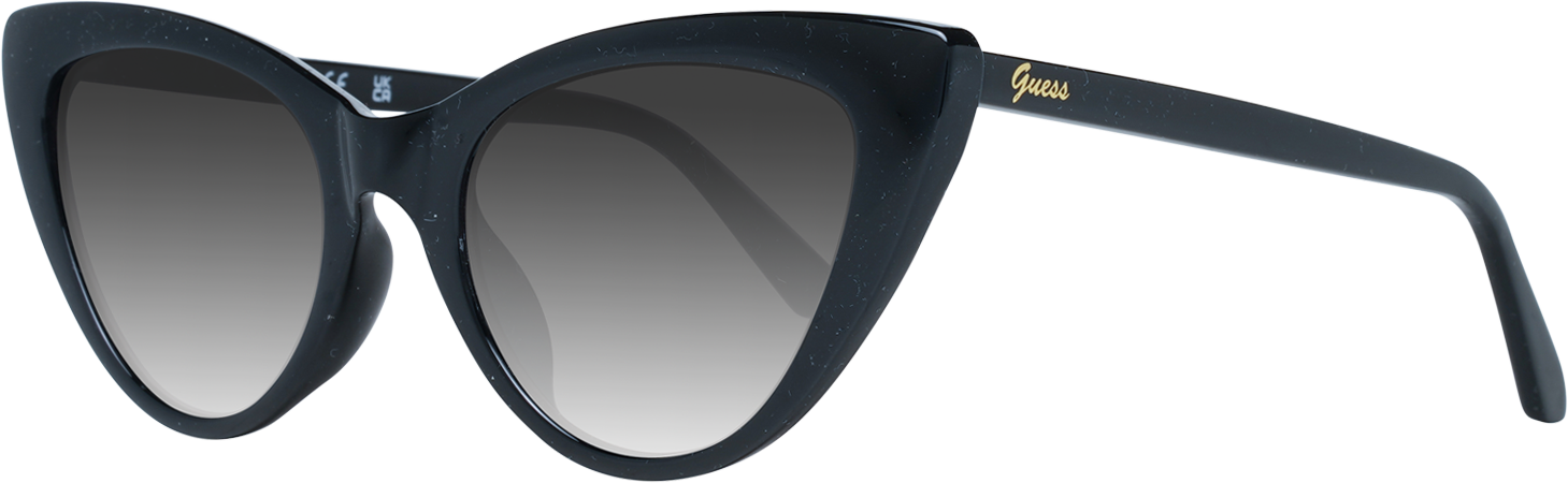 Guess Cat Eye Womens Schwarz Grau Farbverlauf GF6147