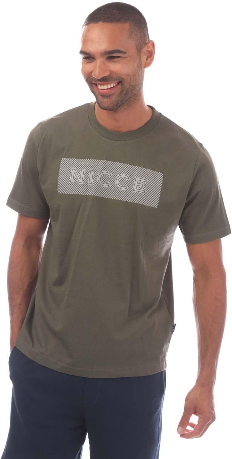 Nicce - "Alttio" T-Shirt Logo für Herren (Khaki)