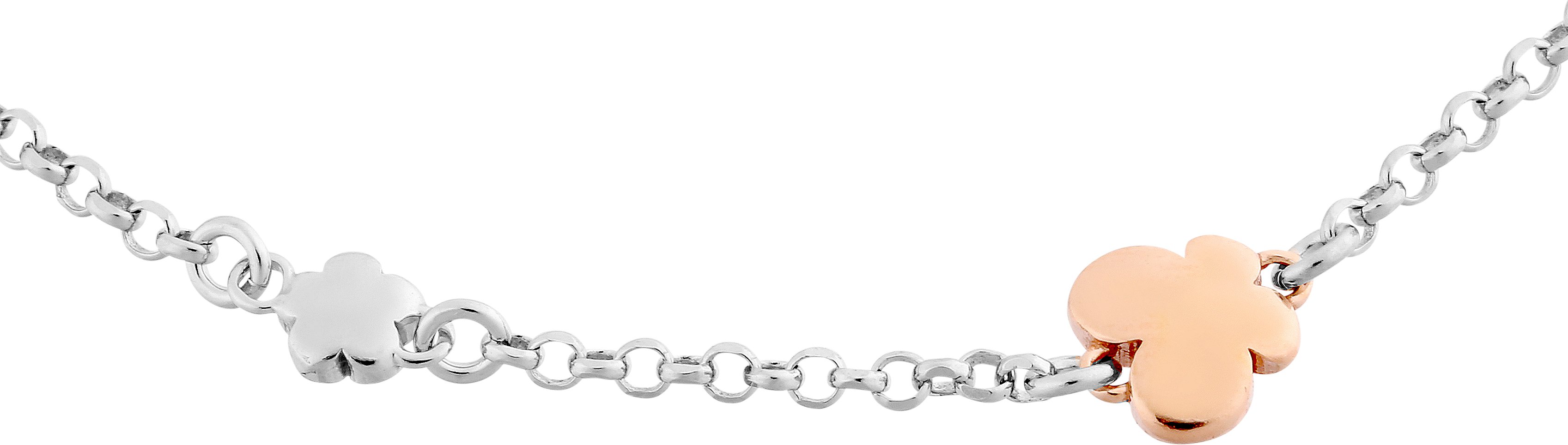 Orphelia 'Lorelei' Armband aus 925er Sterlingsilber für Damen – Silber/Rosé ZA-7386