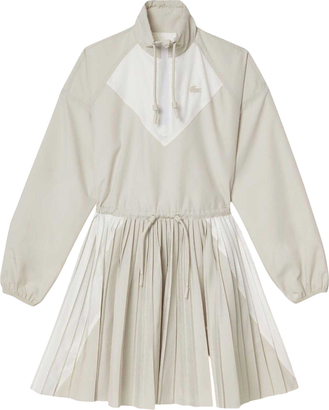 Lacoste - Kleid für Damen, Langärmlig (Grau)