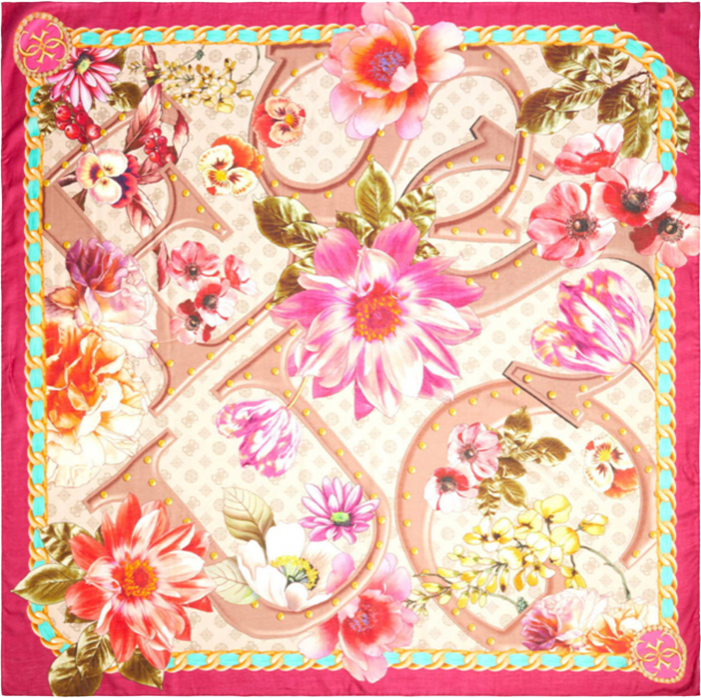 Foulard Guess Damen Blumen