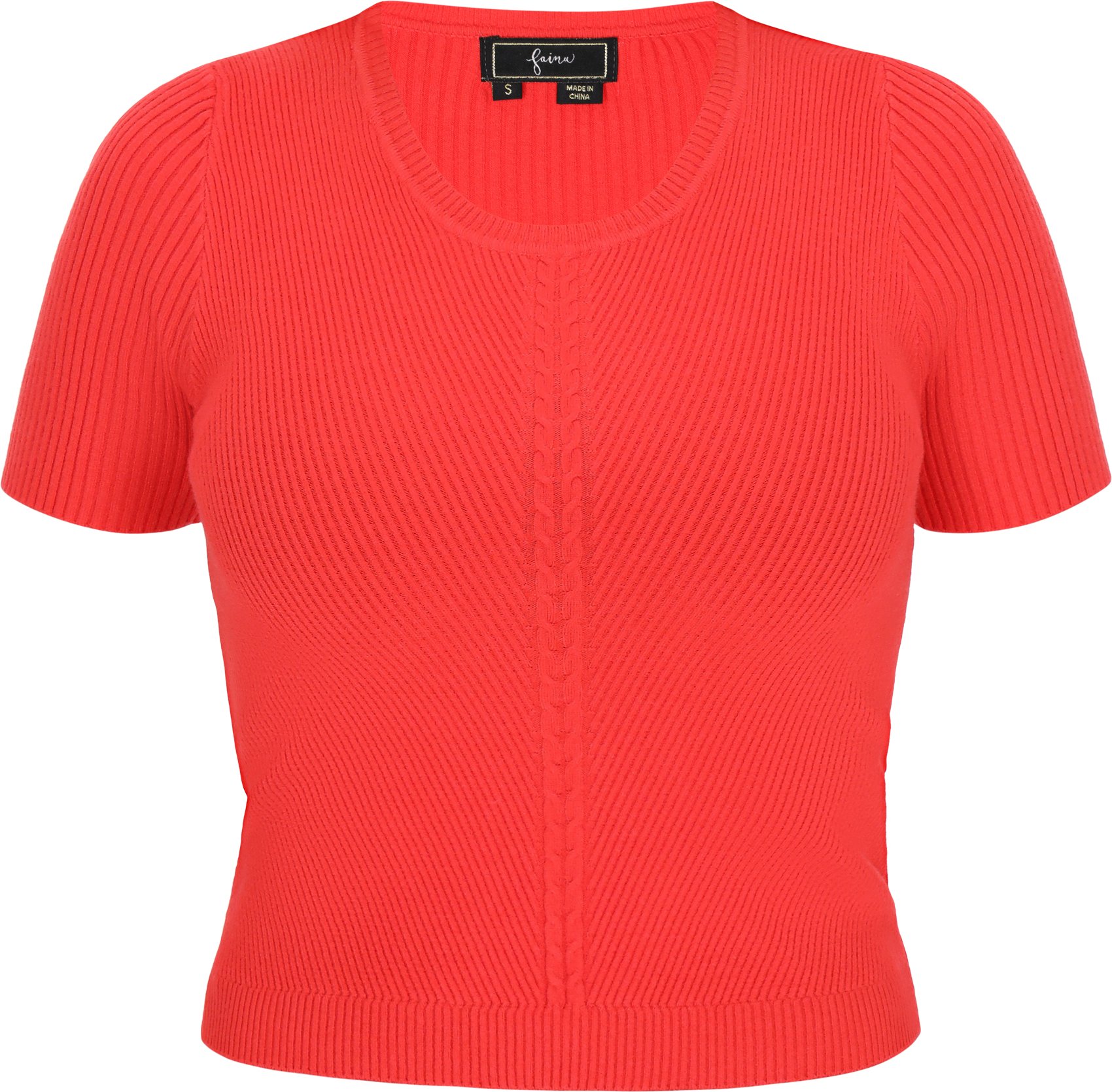 Faina Pullover Frauen Rot