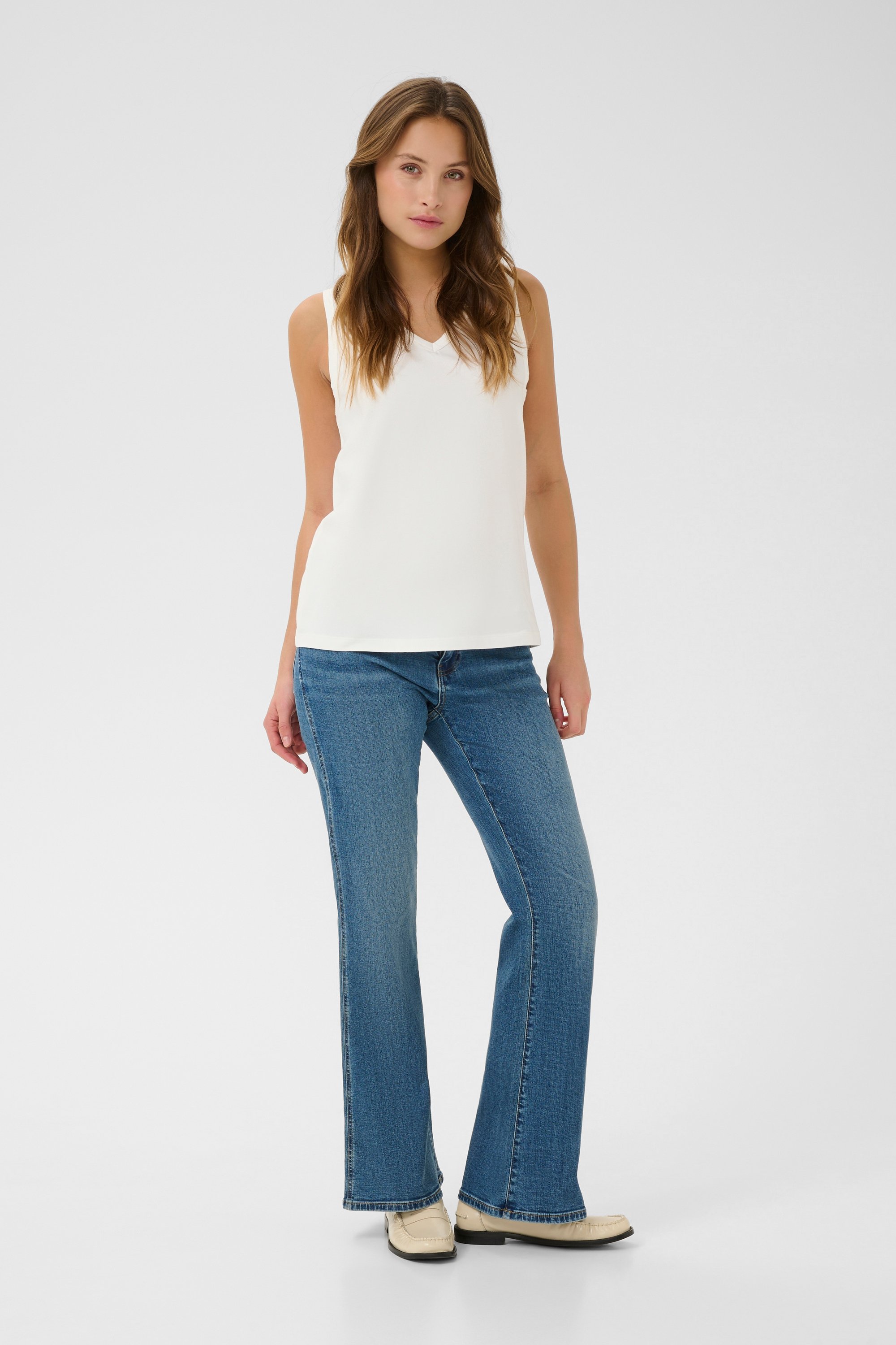 Jerseytop CUbase Relaxed fit white