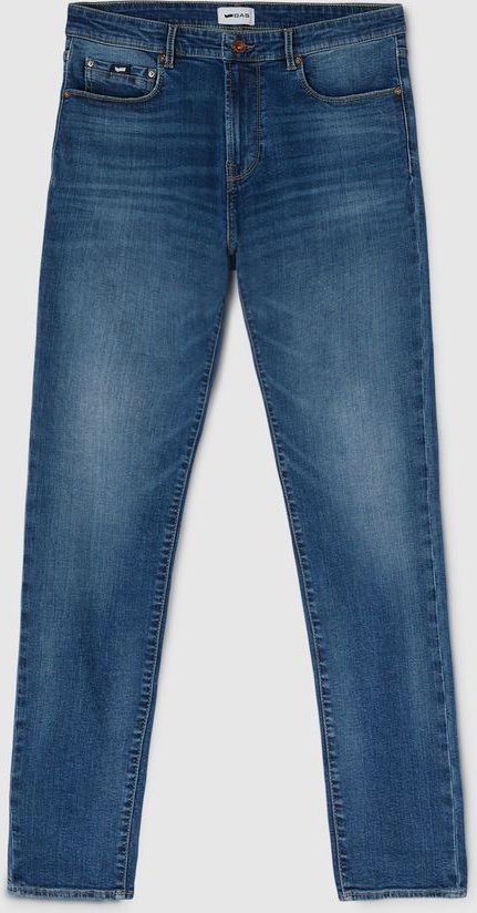 Herrenjeans blau SAX ZIP REV 12MM