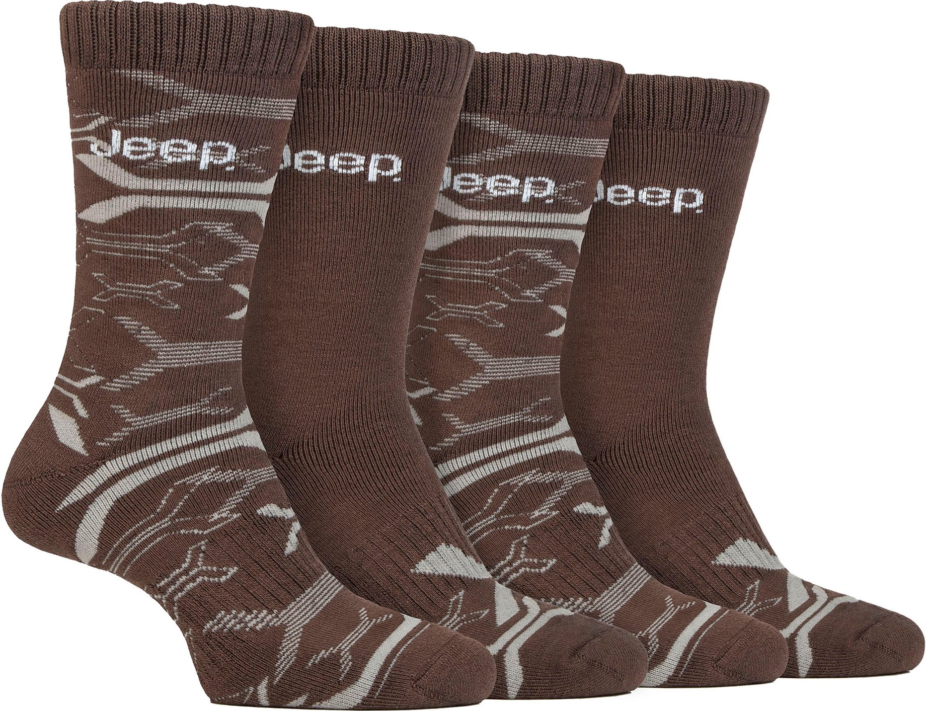 Herren Bambus-Stiefelsocken | Dicke strapazierfähige Socken | Socken ideal für Wanderungen