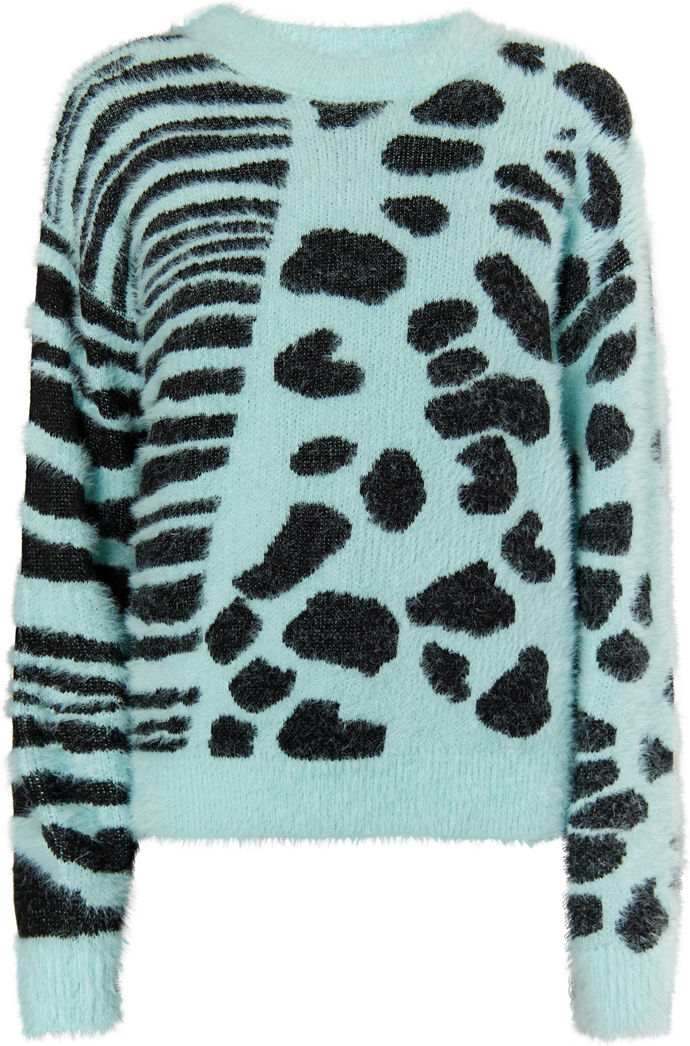 Mymo Strickpullover Damen Lagune Minze