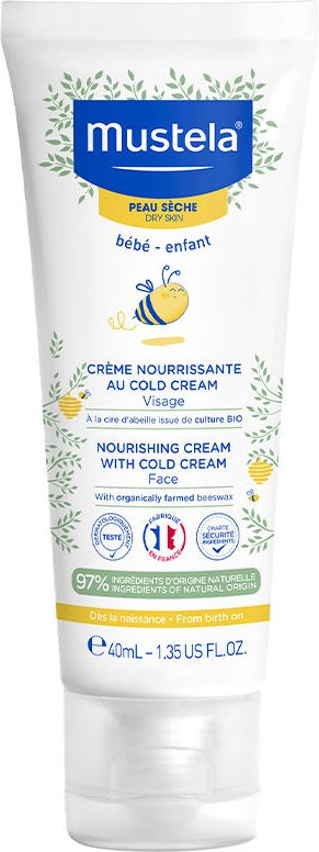 Baby-child Nährende Gesichtscreme Mit Cold Cream 40 ml