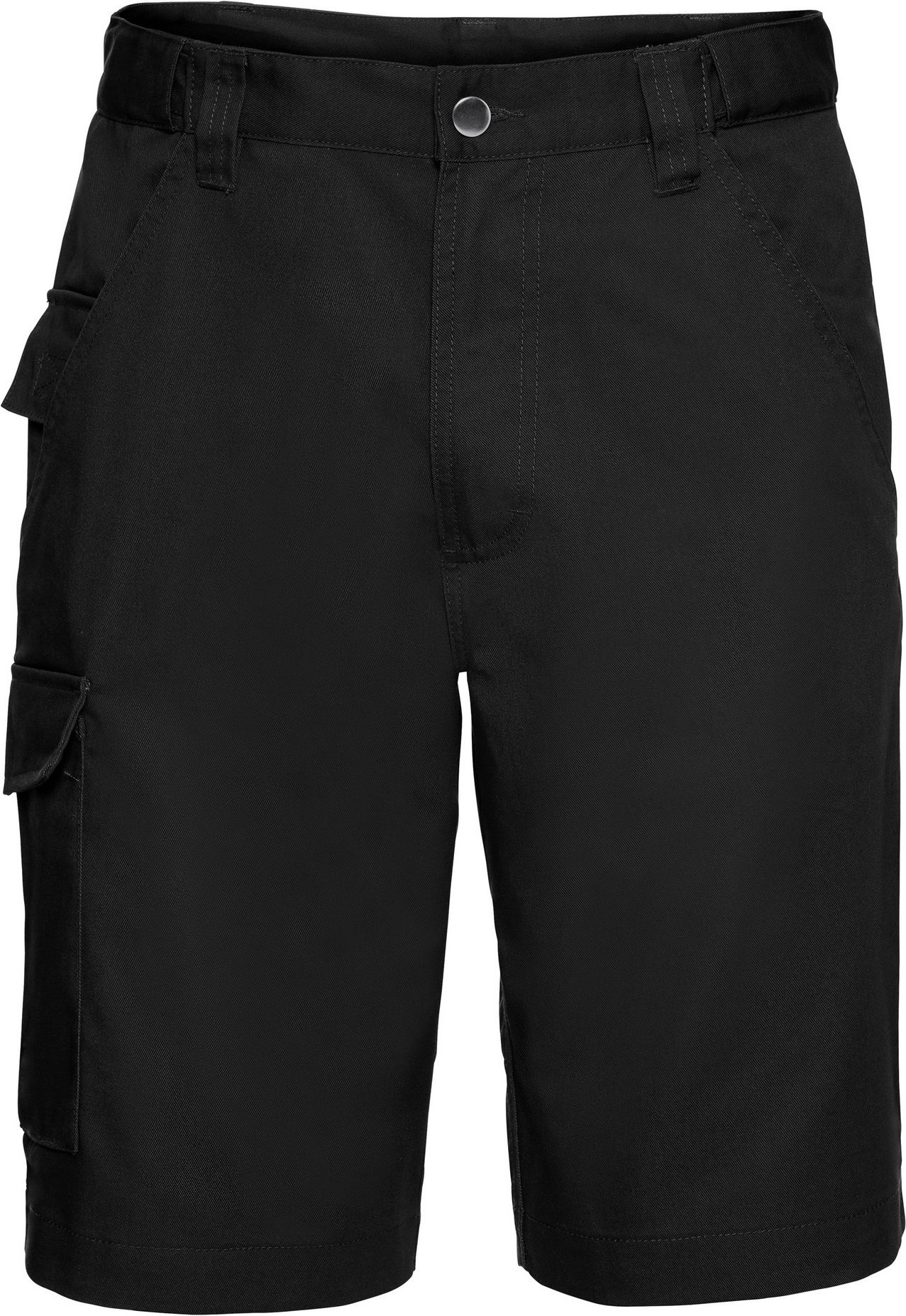 Russell Workwear Twill Shorts / Cargo-Shorts (Schwarz)
