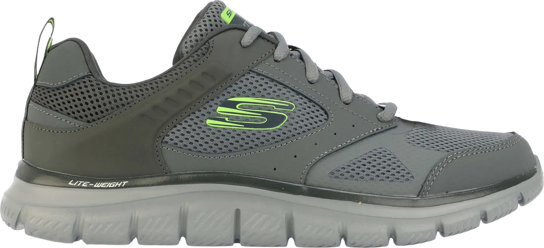 Thumbnail - Skechers - Herren Sneaker "Track Syntac", Beschichtetes Leder (Holzkohle)