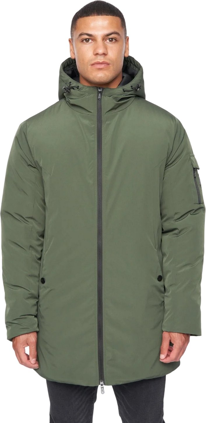 Duck and Cover - "Mantrax" Steppjacke für Herren (Dunkel-Olive)