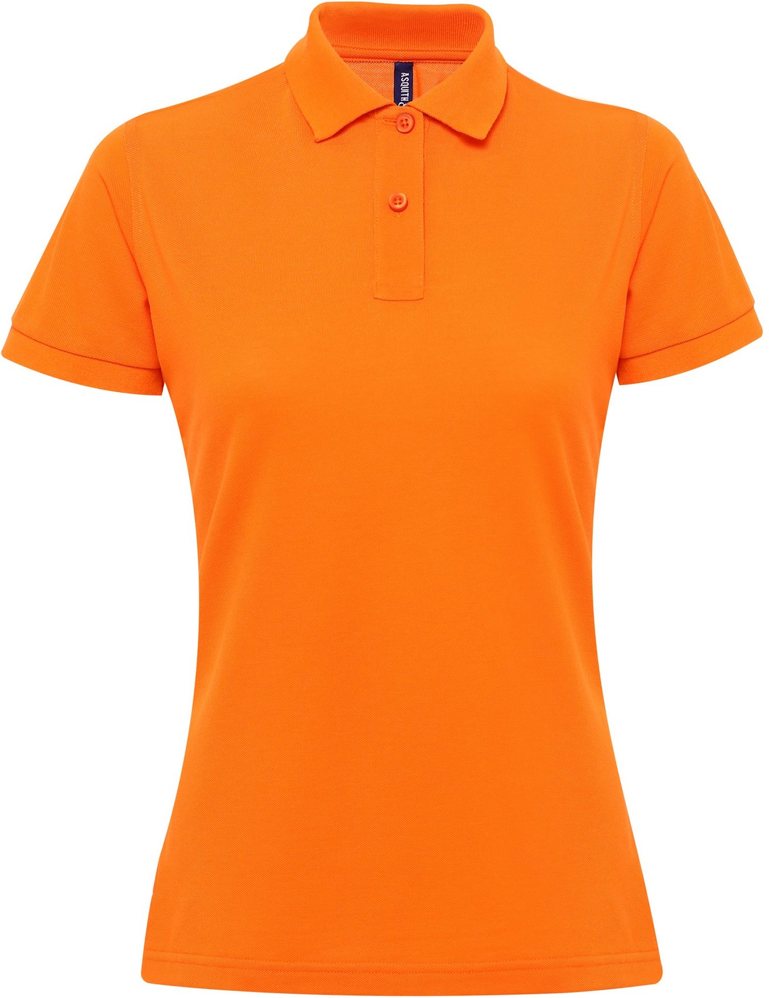 Asquith & Fox - Polo-Shirt mit kurzen Ärmeln - Damen (Orange)