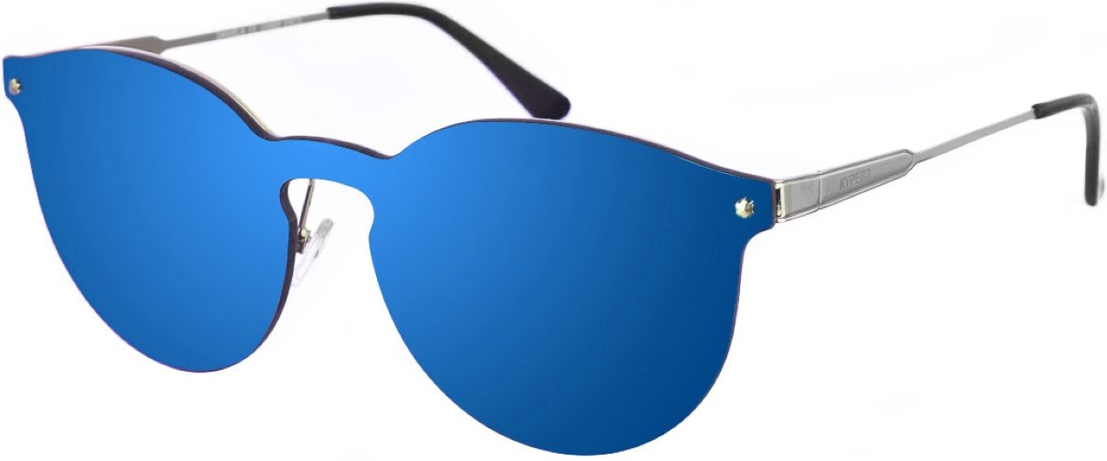 Daniela Damen-Sonnenbrille aus Metall in ovaler Form