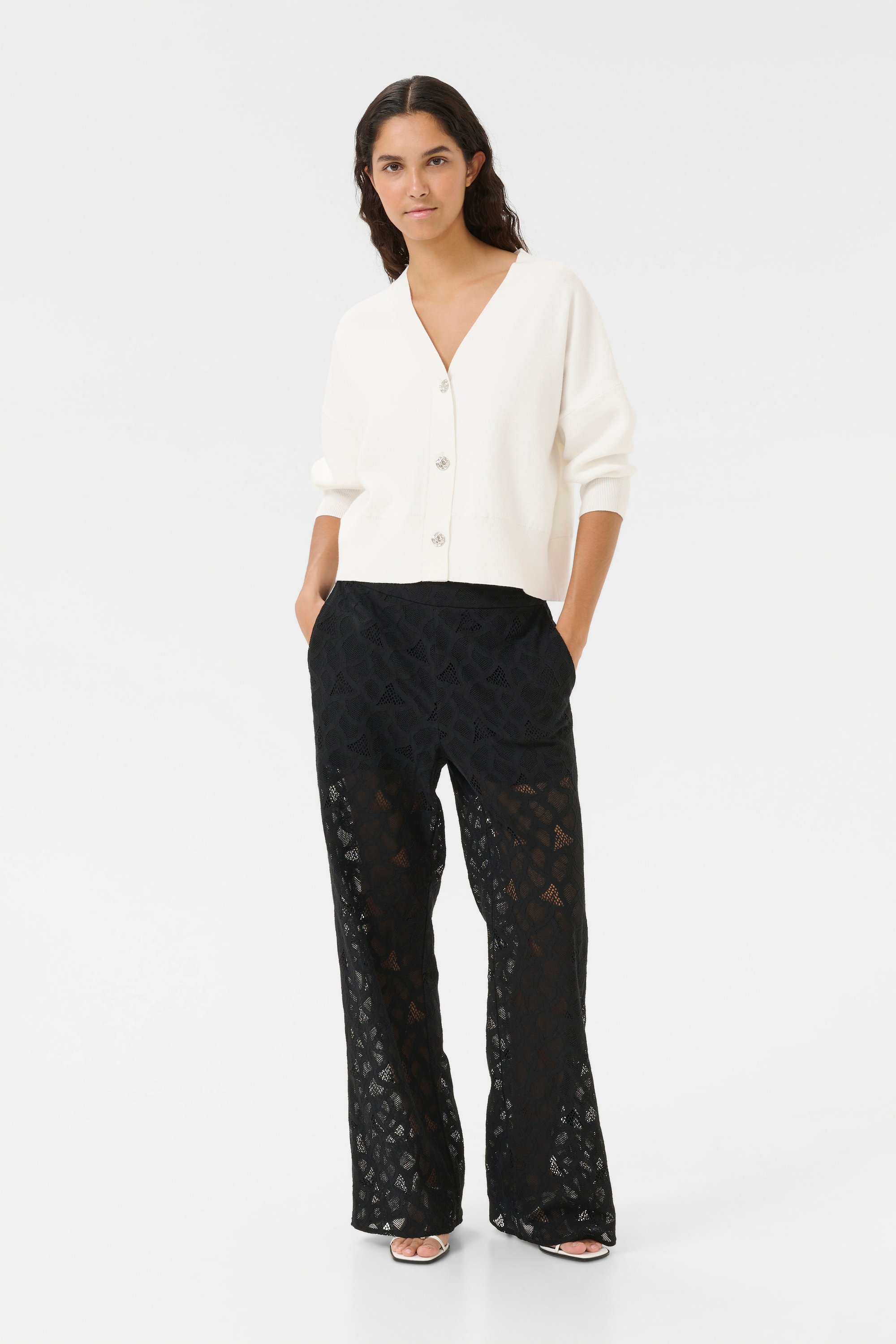 Strickjacke KBAntonella Classic fit cream