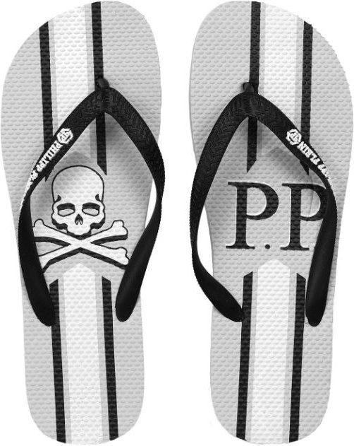 Männer Totenkopf Flip-Flops Sommerstil