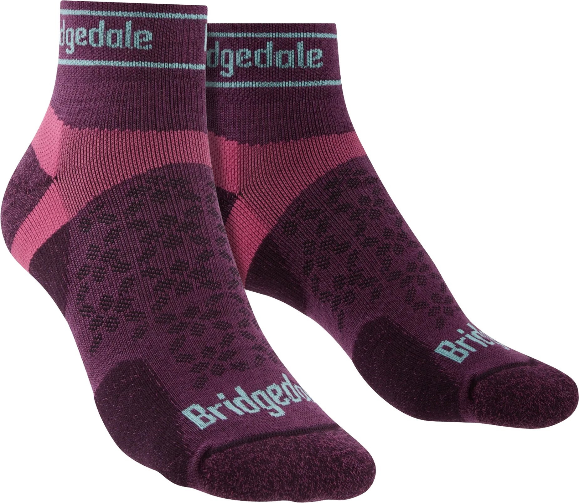 Bridgedale - Womens Sport Ultralight Merino Low Socken - Damson