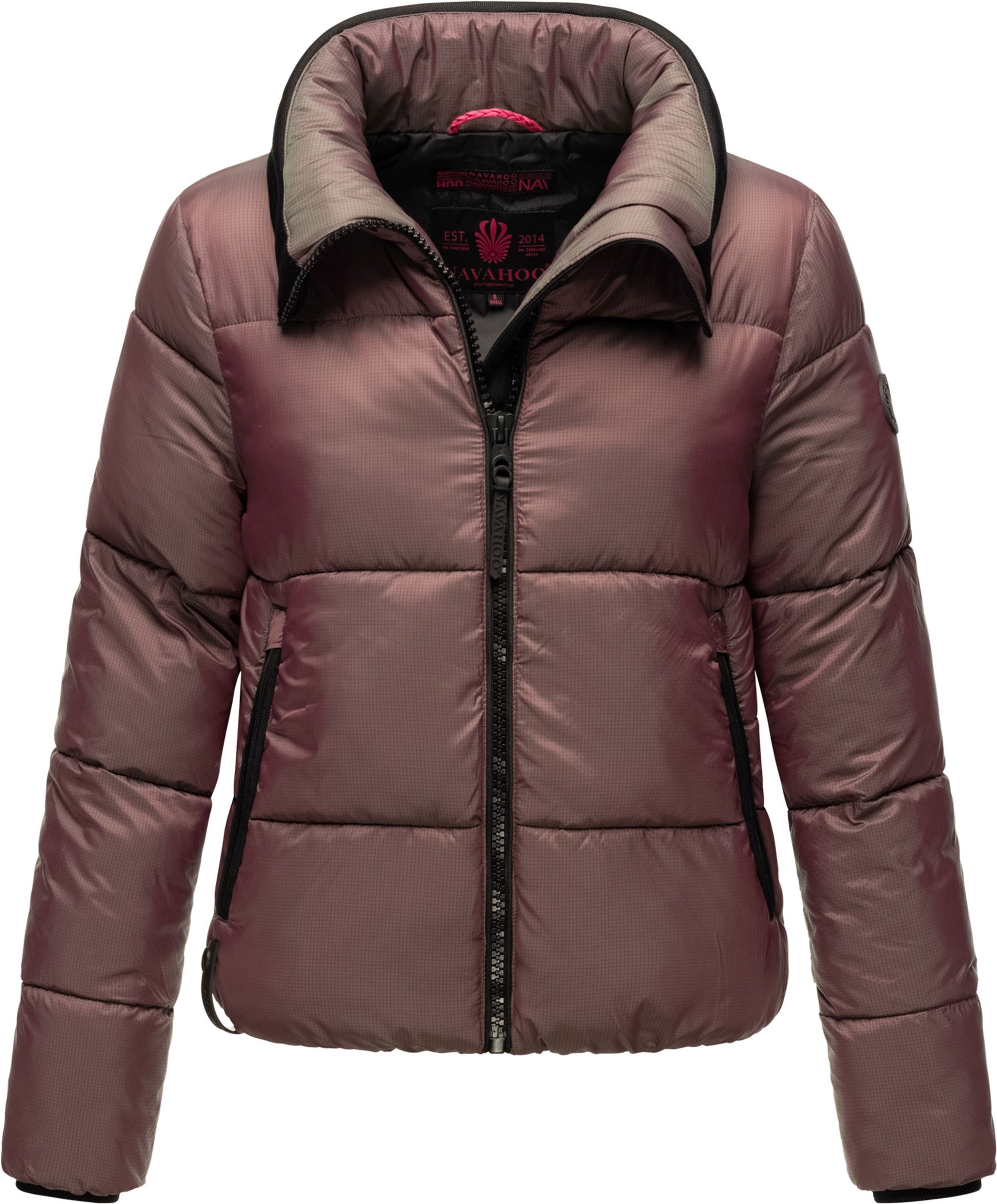Navahoo Damen Puffer Jacket Sternschnüppchen – Kurz & Warm