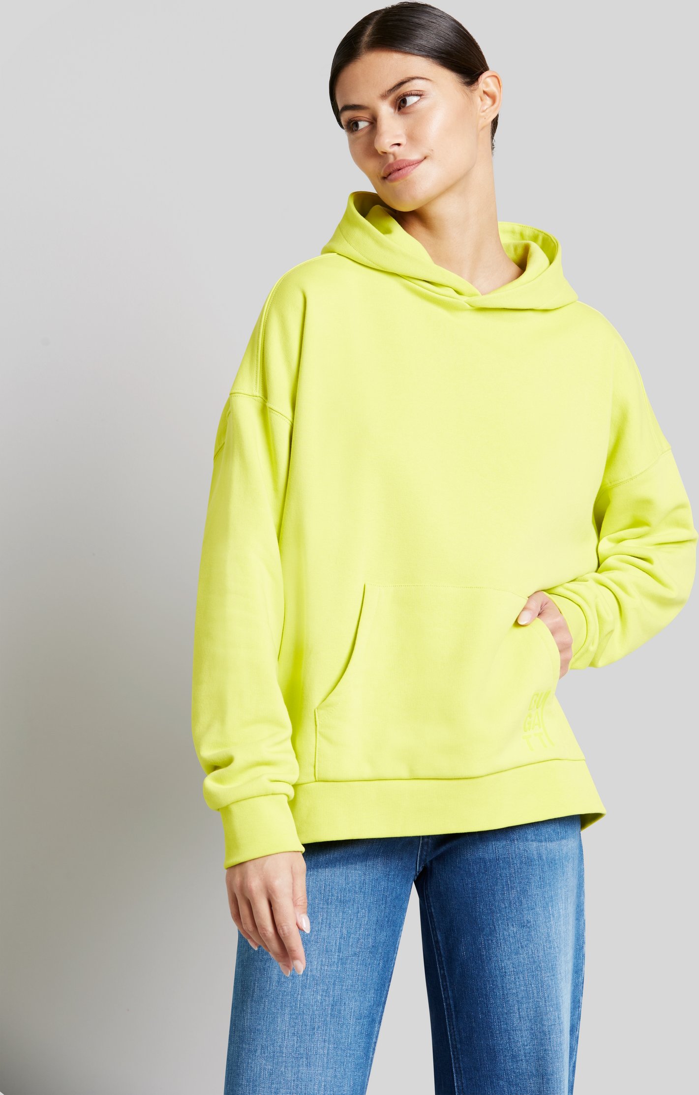 Thumbnail - Bugatti Damen Hoodie mit überschnittenen Schultern