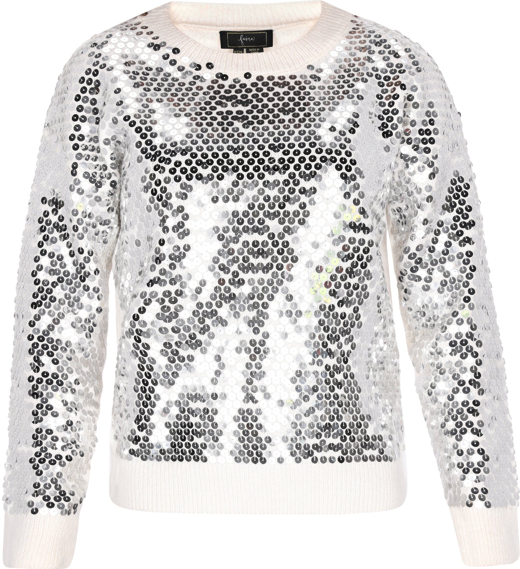 Faina Zur Seite fahren Damen Wollweiß