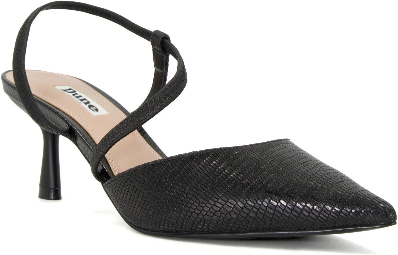 Dune Citrus Damen schwarze Schuhe