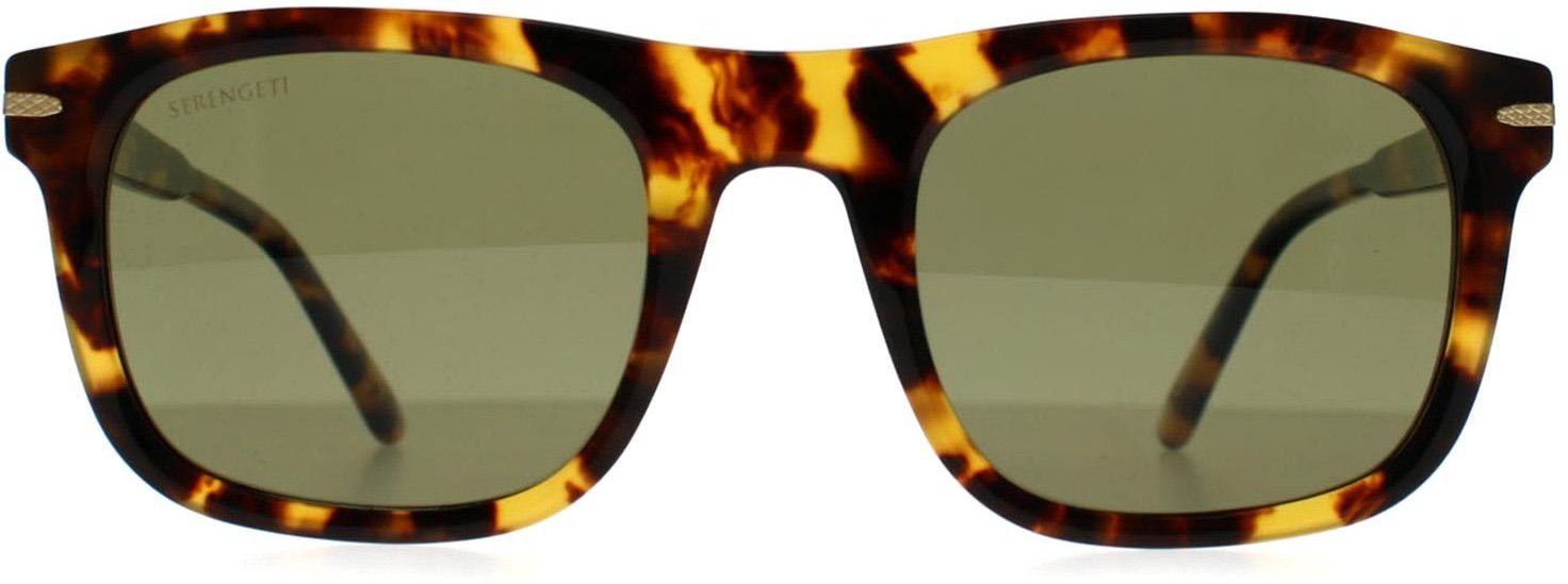 Serengeti Charlton SS576005 glänzend havanna Mineral polarisiert 555nm photochromen Sonnenbrille