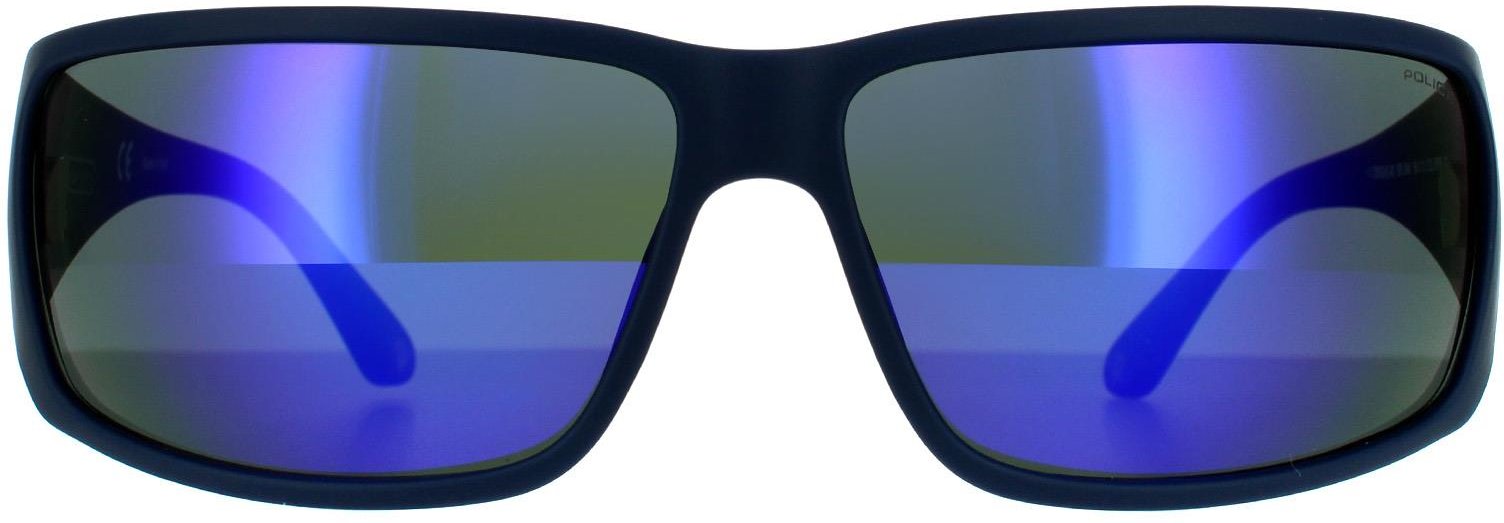 Police Rectangle Mens Solid Midnight Blue Blue 90041091