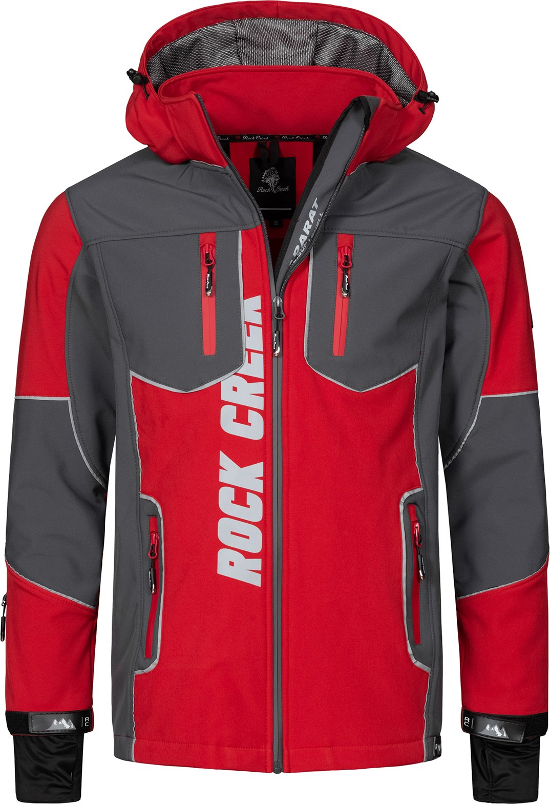 Thumbnail - Rock Creek Jacke Rot