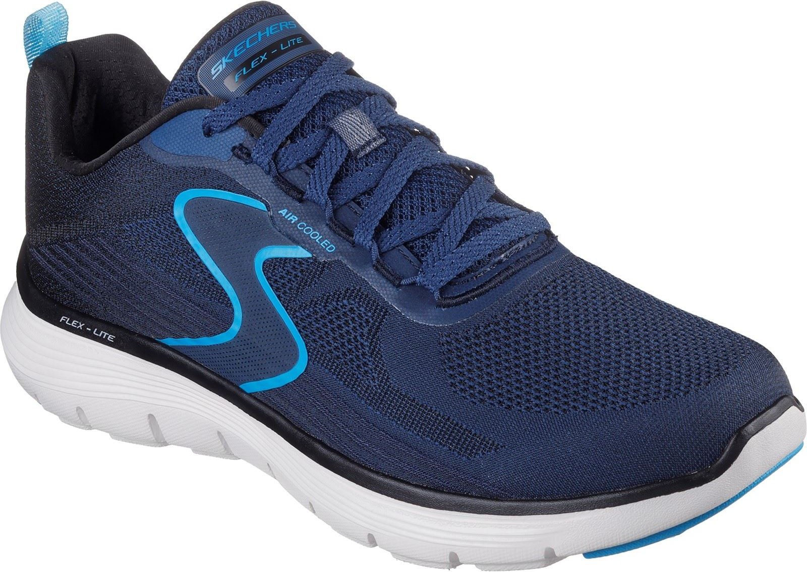 Thumbnail - Skechers Flex Advantage 5.0 Spreelo Herren Sneaker aus Polyester in Marineblau/Blau