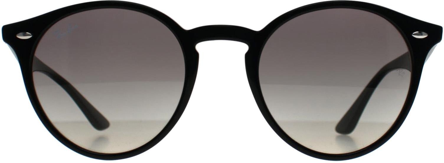 Ray-Ban 2180 601/11 poliert schwarz grau Verlauf Sonnenbrille