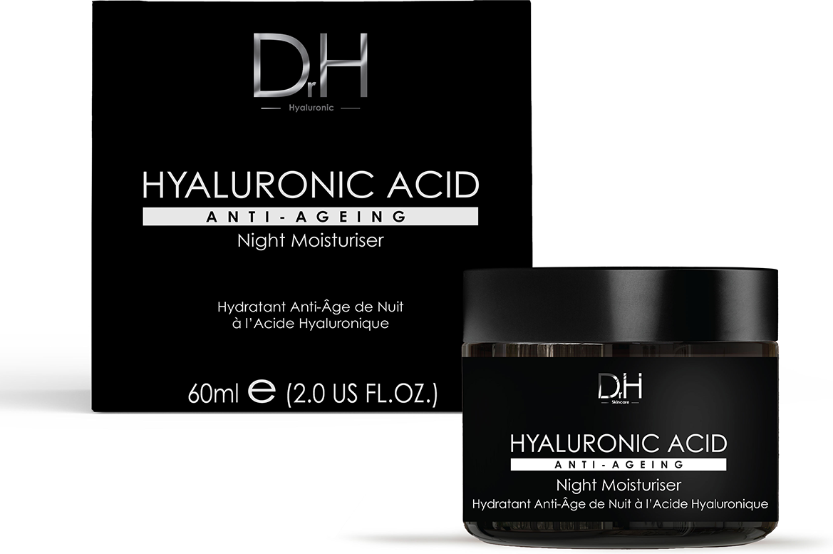 Dr H Hyaluronsäure Anti-Aging Feuchtigkeitscreme für die Nacht 60ml