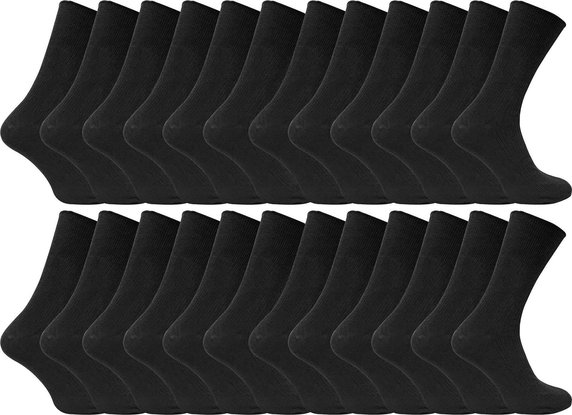 Thumbnail - 100% Baumwolle Herren nicht elastische atmungsaktive Socken