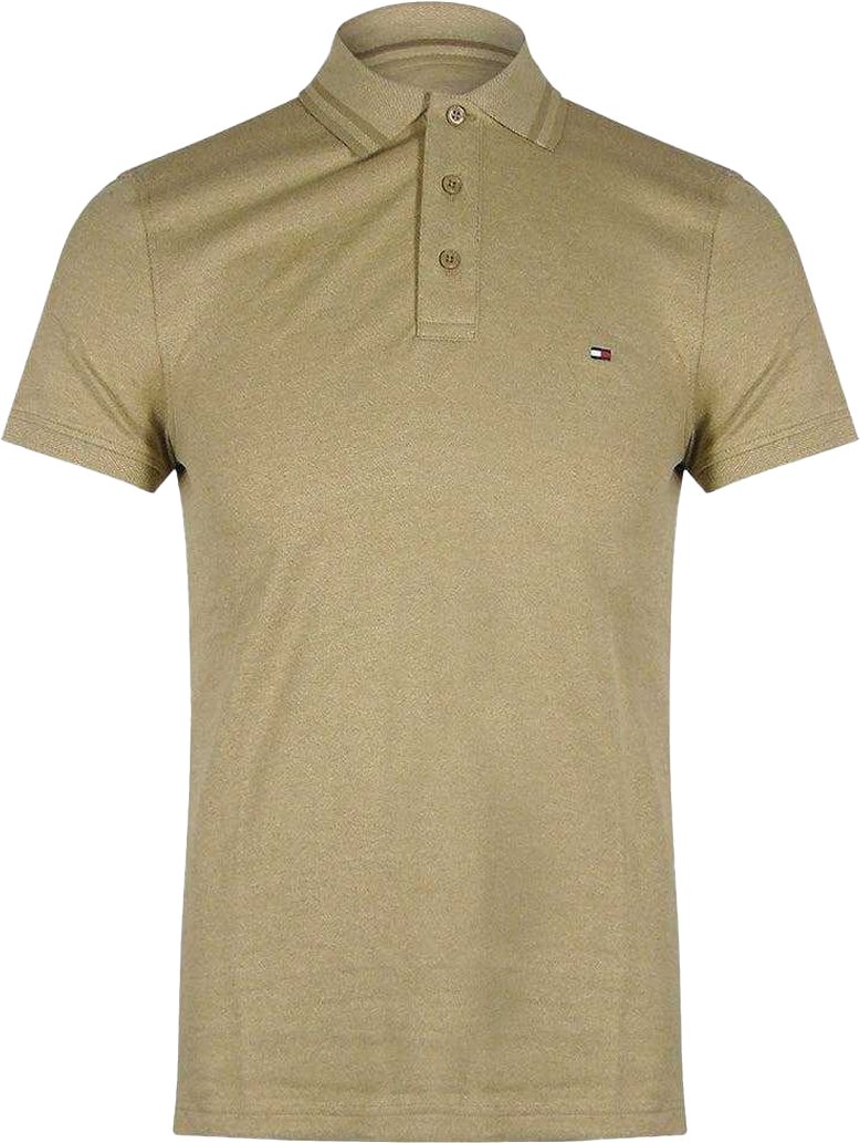 Thumbnail - Tommy Hilfiger - Poloshirt für Herren (Beige)