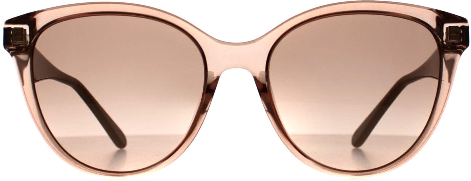 Salvatore Ferragamo Cat Eye Damen Kristall Sand Rose Grau SF1073S