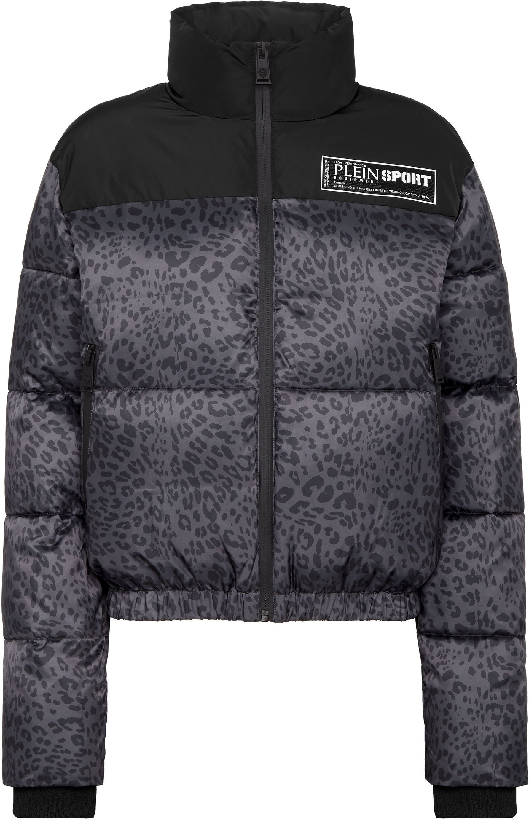 Daunenjacke Leopard