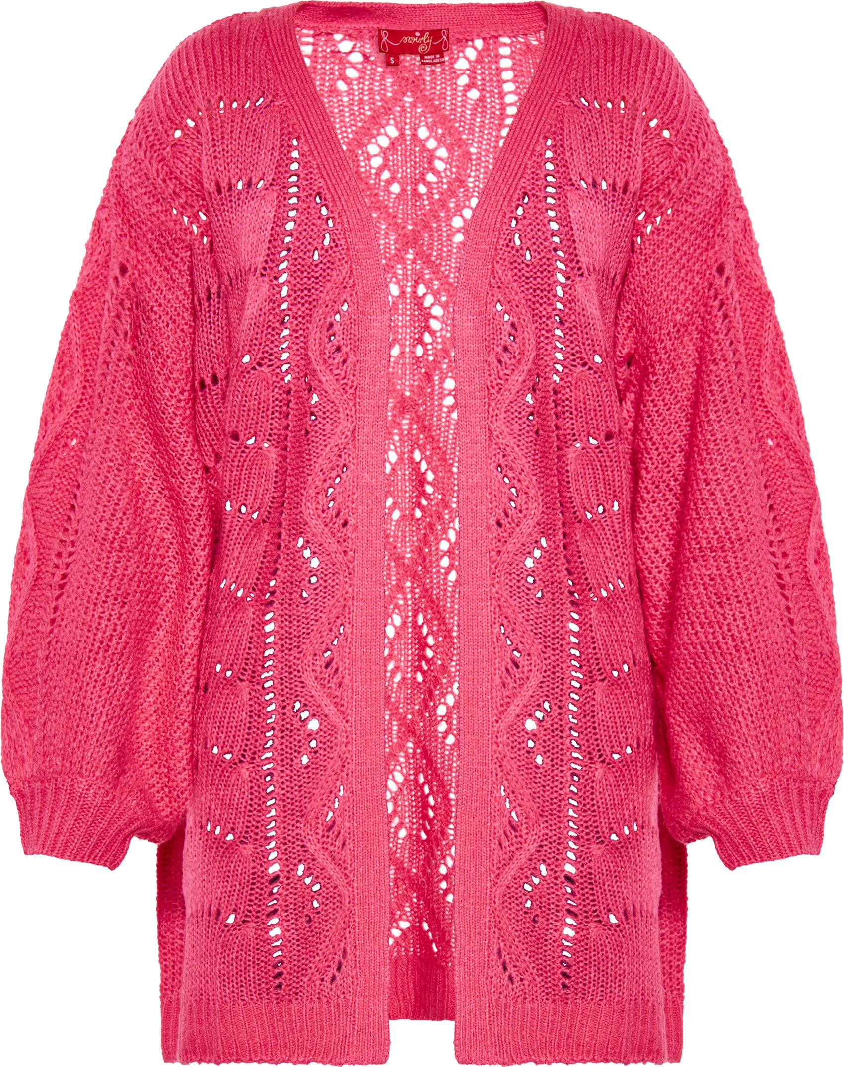 Thumbnail - Mymo Strickjacke Frauen Rosa