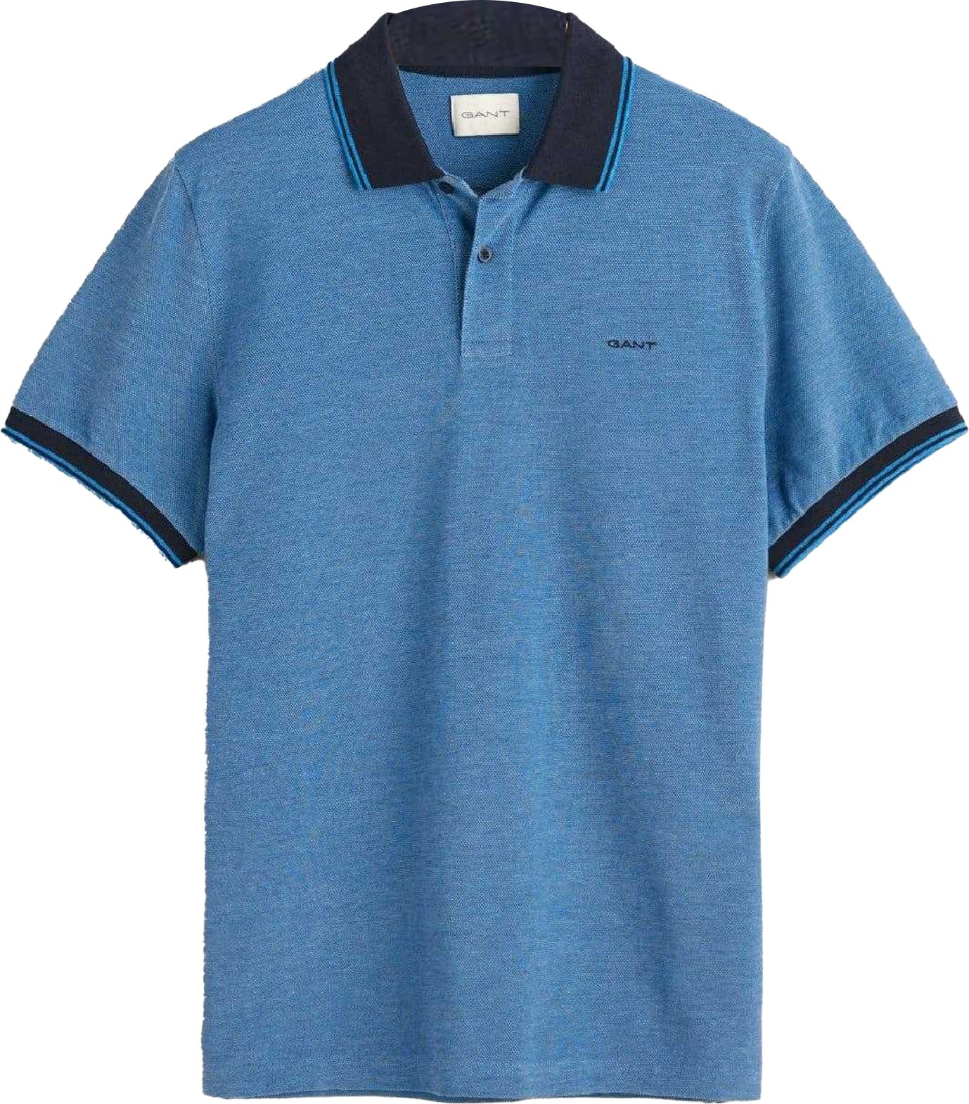 Gant - "4-Color" Poloshirt für Herren, Piqué (Blau)