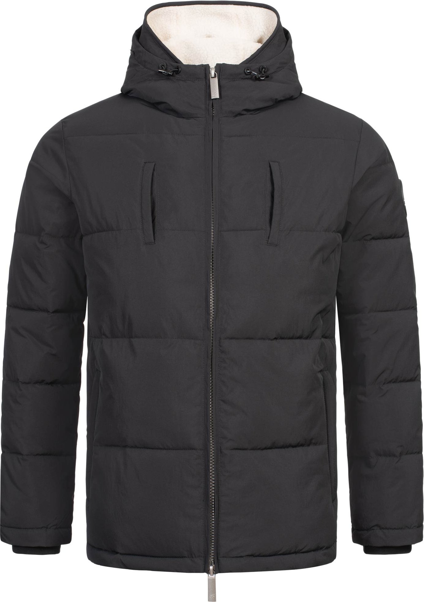 Thumbnail - Alessandro Salvarini Herren Winter Steppjacke AS-457 – 2in1 Mit Herausnehmbarem Teddyfleece & Doppelkappe