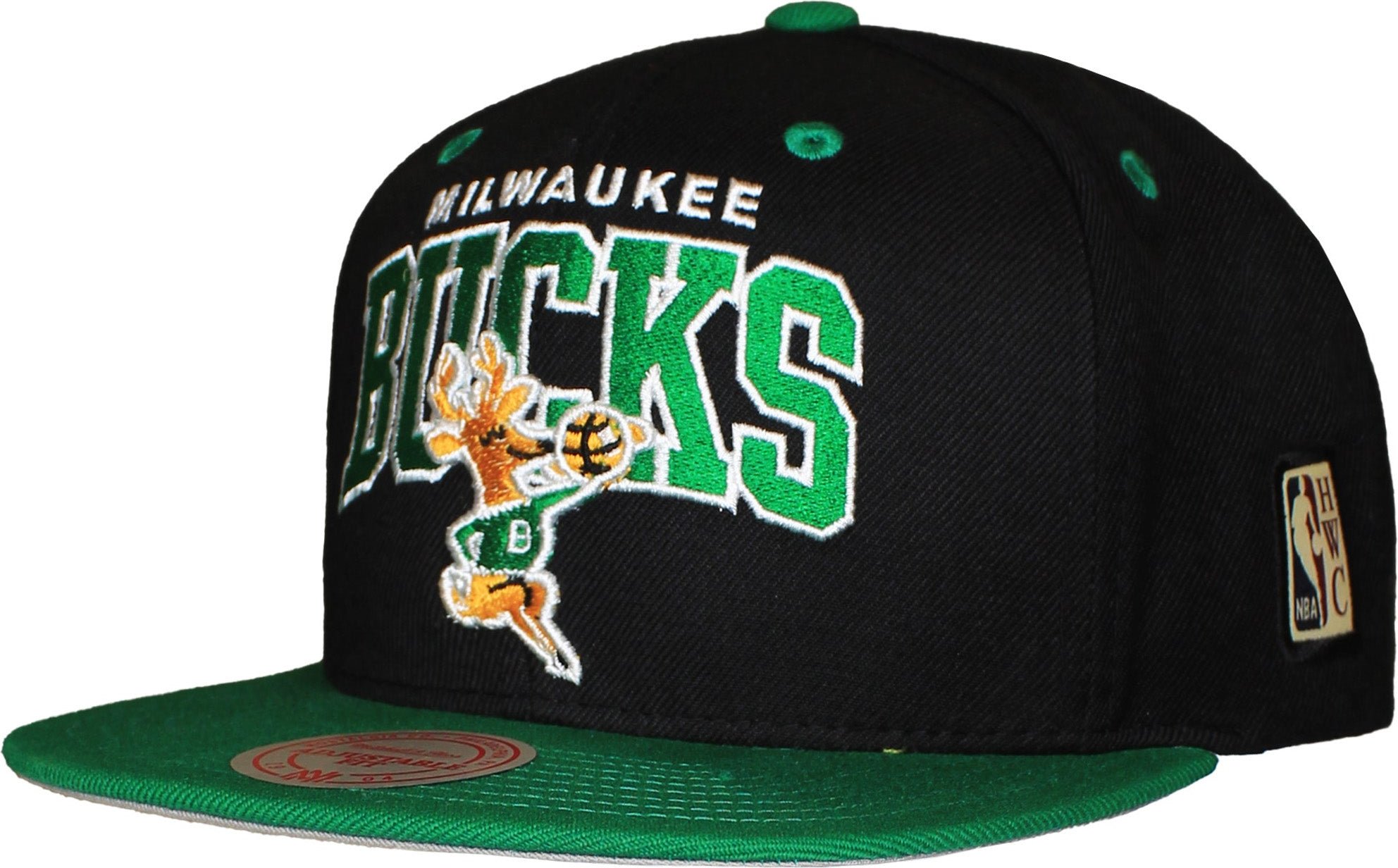 Mitchell & Ness NBA Milwaukee Bucks Team Arch 2-Ton-Kappe