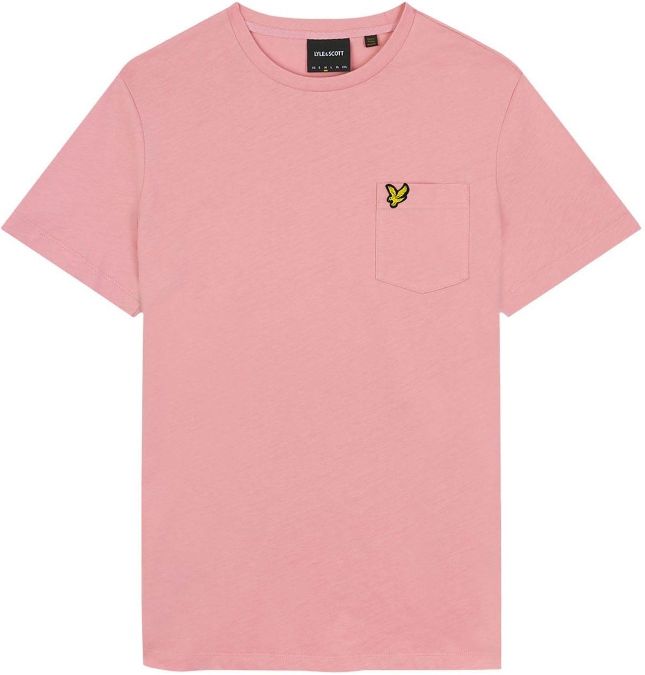 Thumbnail - Lyle & Scott - T-Shirt Tasche für Herren (Pink)