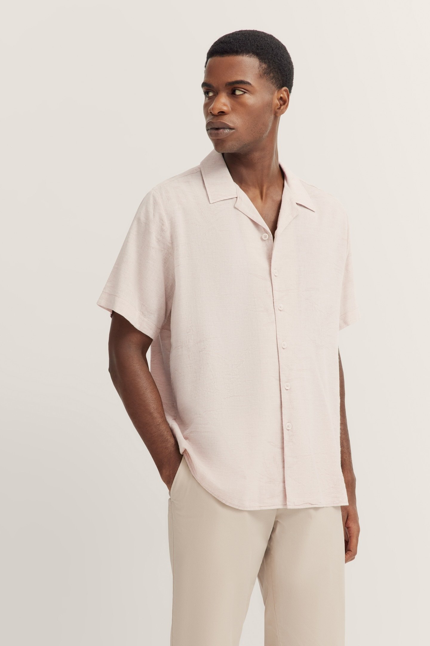 Bugatti Herren Shirt mit Reverskragen