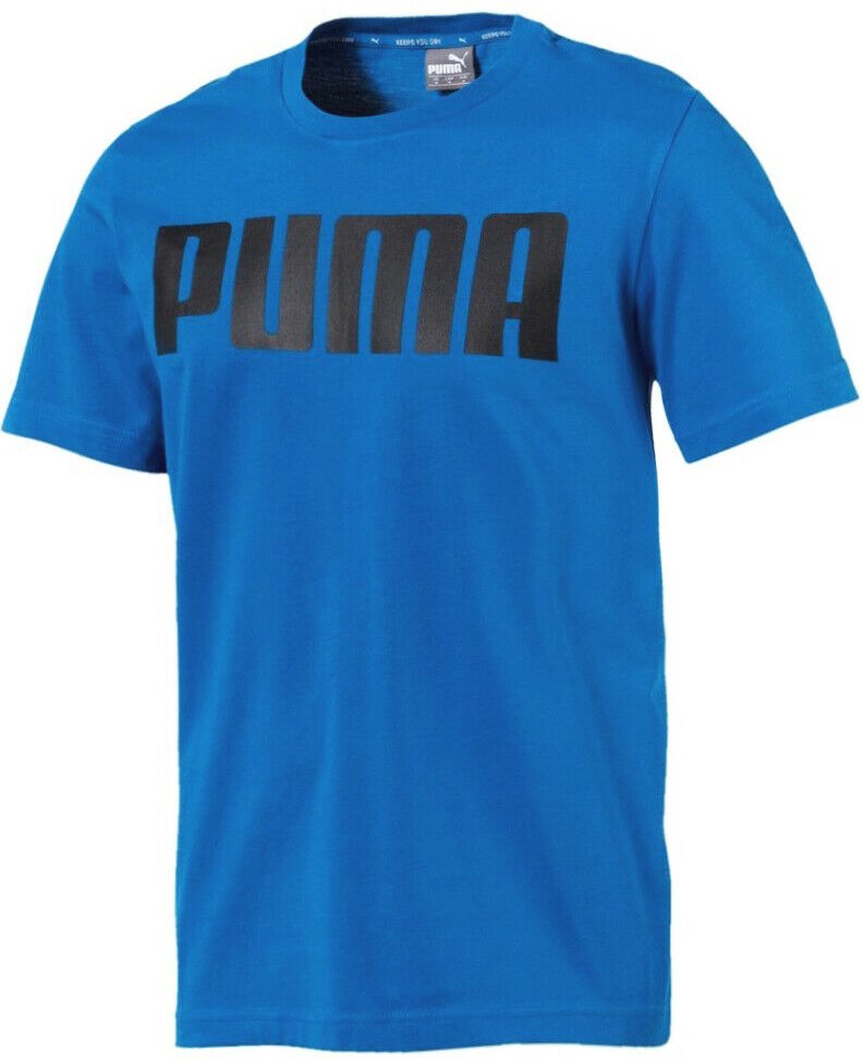 Puma moderne Sportarten entspannen Sie Kurzarm T -Shirt T -Shirt Top Blue - Männer