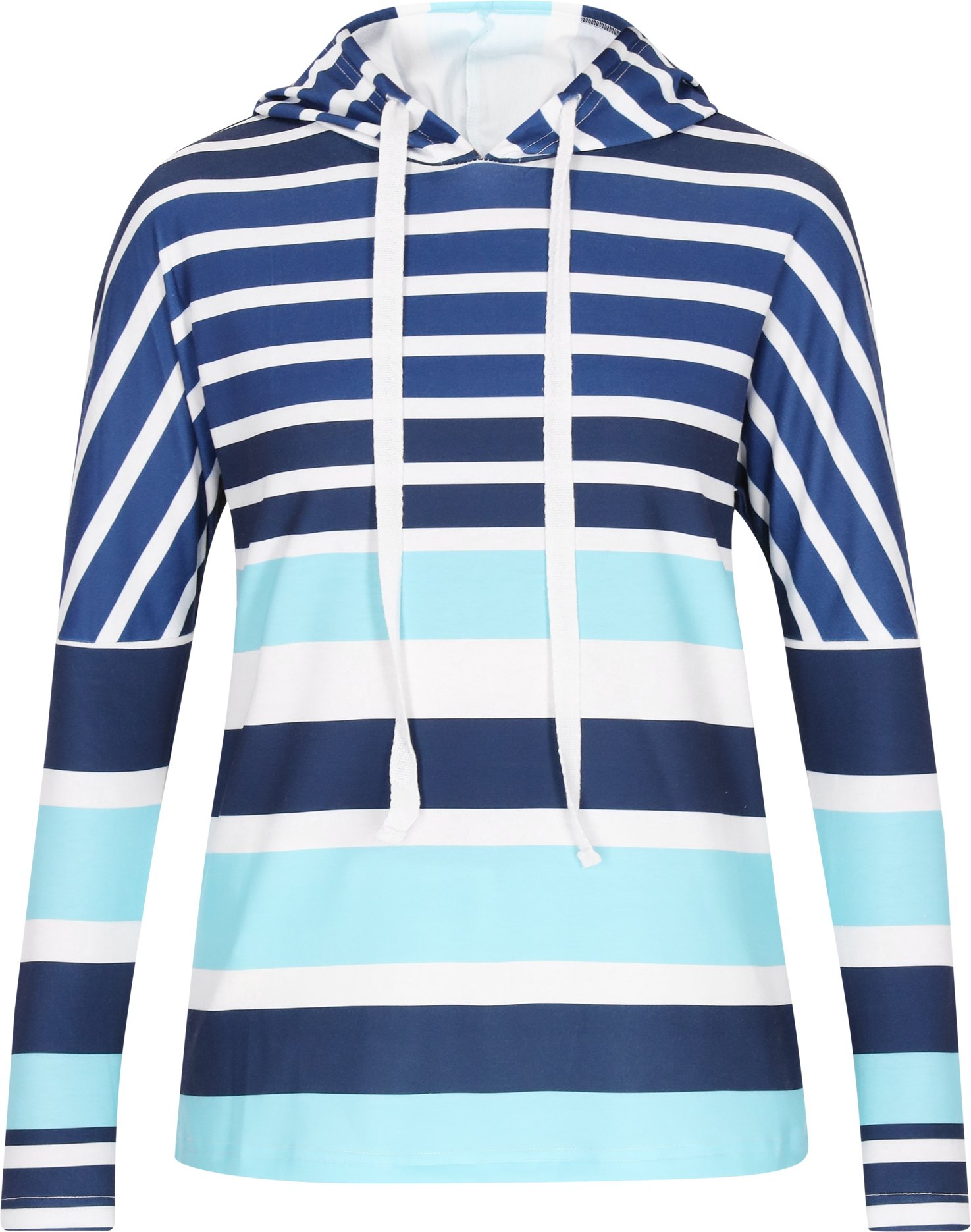 usha Kapuzenpullover Frauen Mehrfarbig Blau