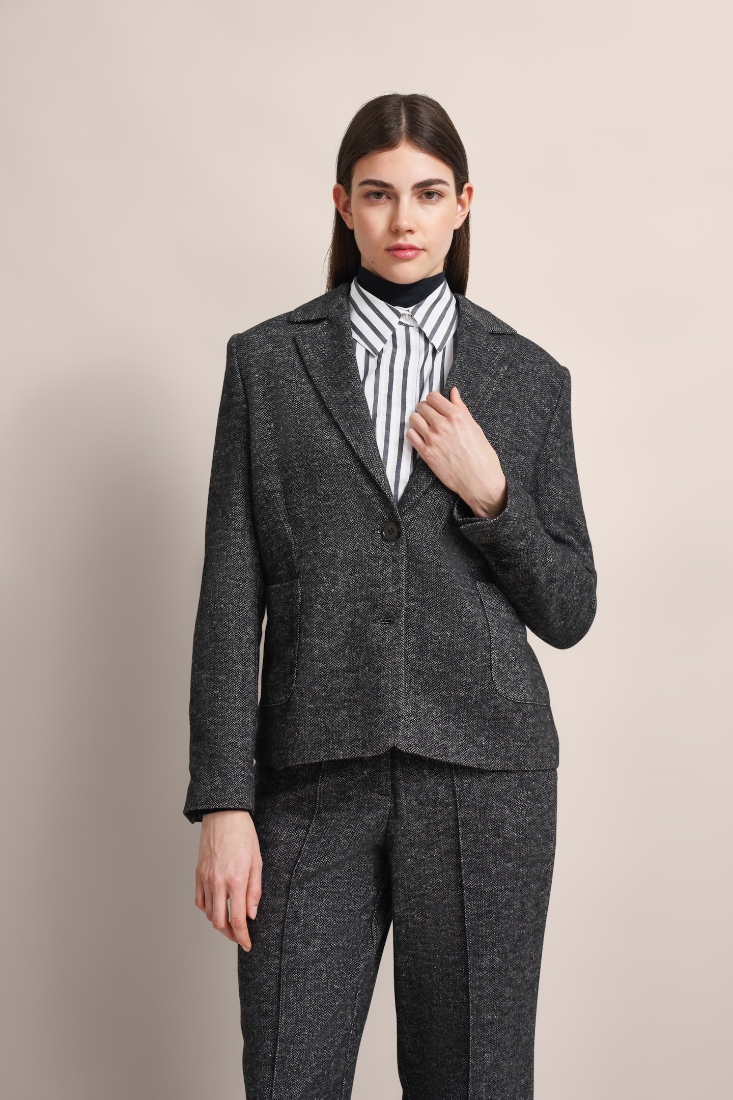 Thumbnail - Bugatti Damen Blazer aus feinem Woll-Mix