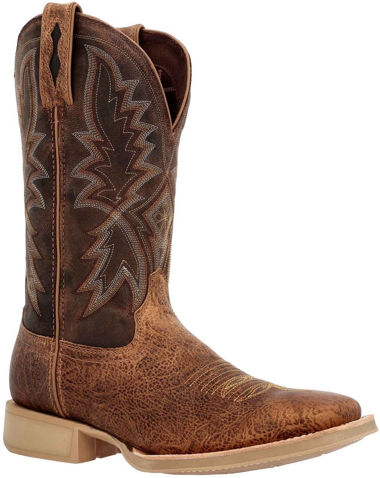 Durango Rebel Pro Lite Leder Männer Stiefel in Rustic Tan/Tobacco