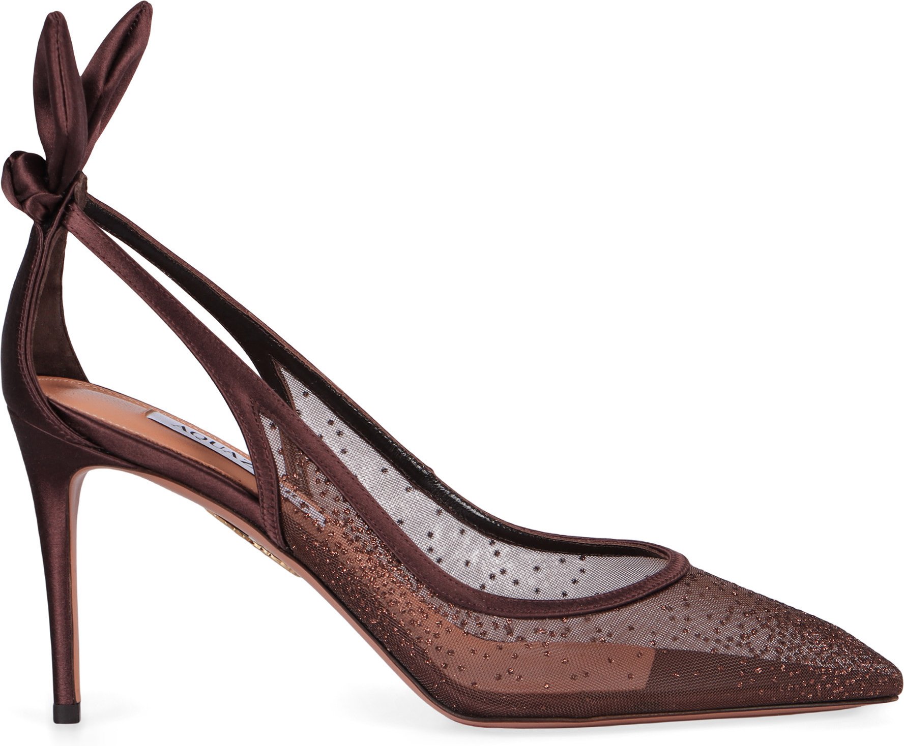 Dekolleté mit Schleife