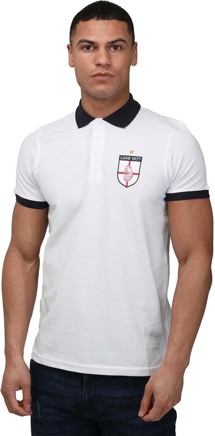 Thumbnail - Luke 1977 - "Bobbys Goal" Poloshirt für Herren (Weiß)
