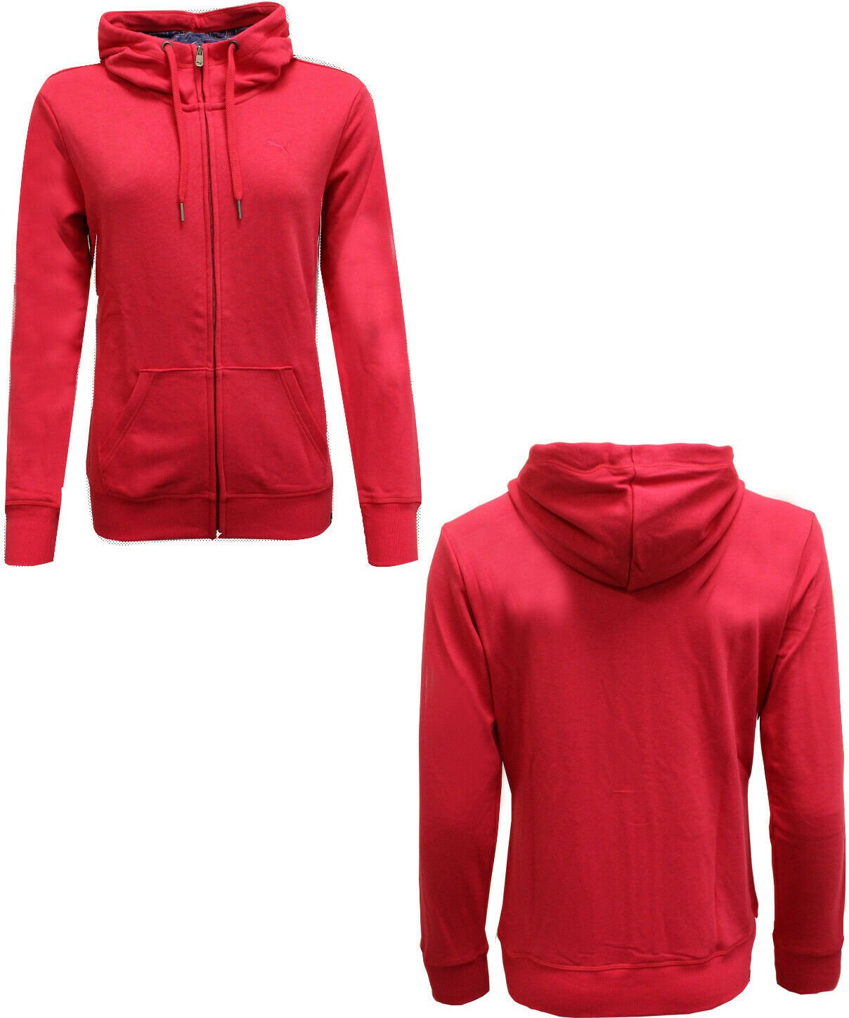 Puma Fun Graphic Kapuzenschweißspur Top Reißverschluss up rosa Damenspringer 832938 09 A50B