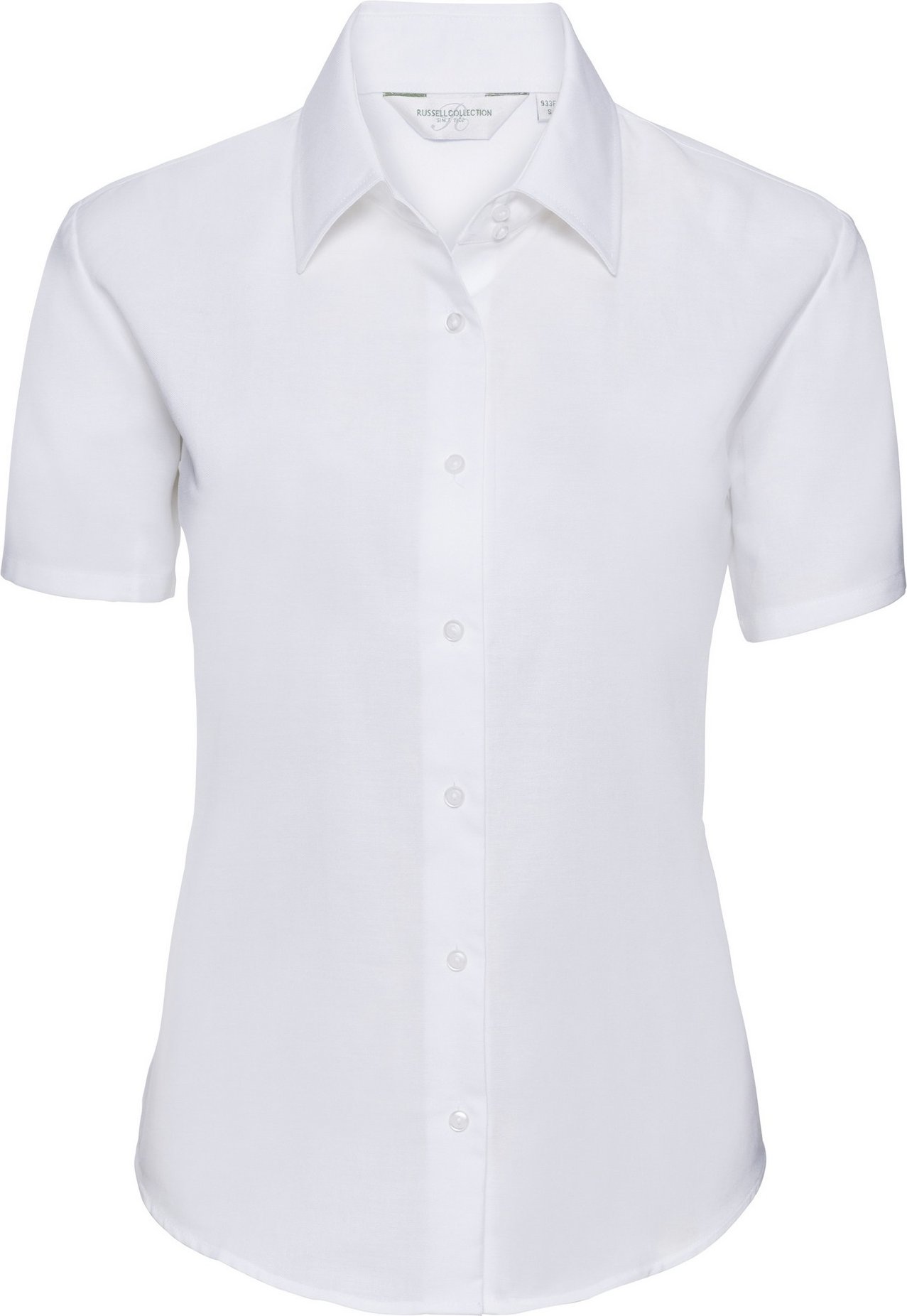 Russell Collection - Bluse mit kurzen Ärmeln - Damen (Weiß)