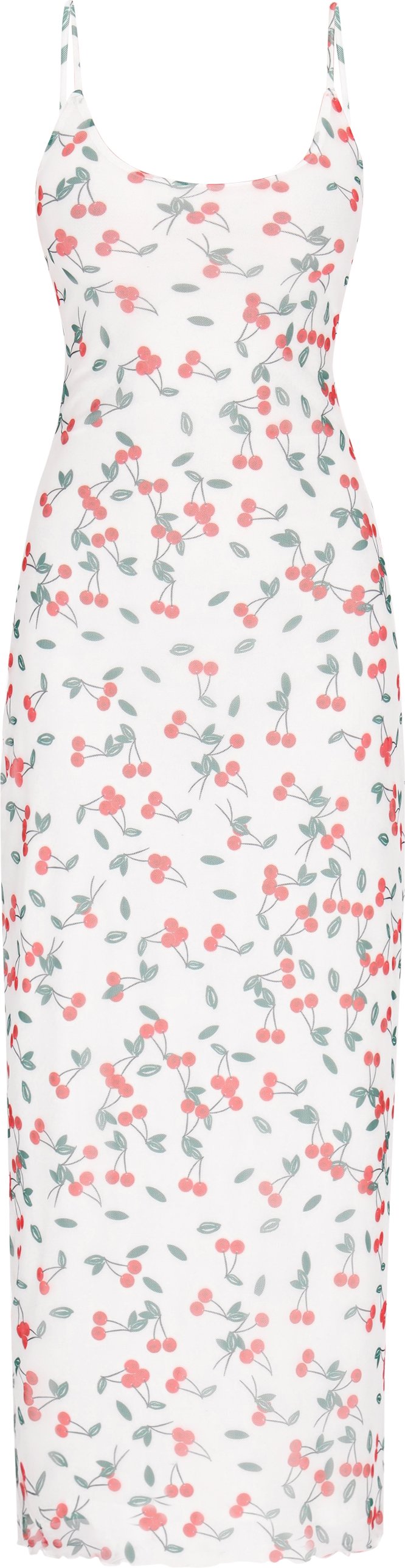 Mymo Kleid Frauen weiß mehrfarbig