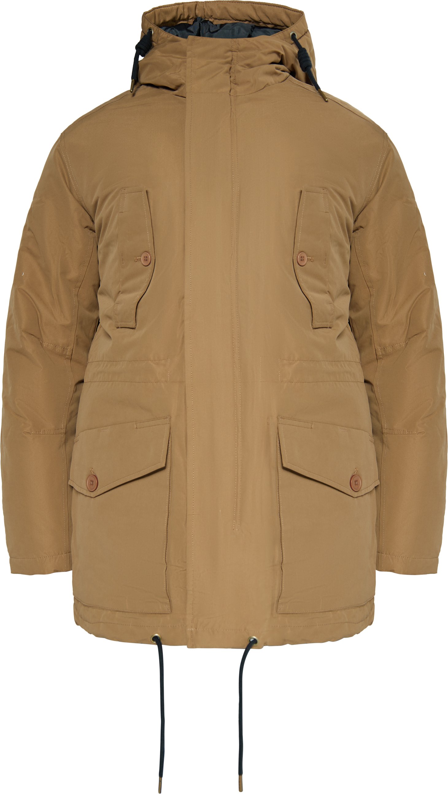Mo Wattierter Anorak Herren Kamel