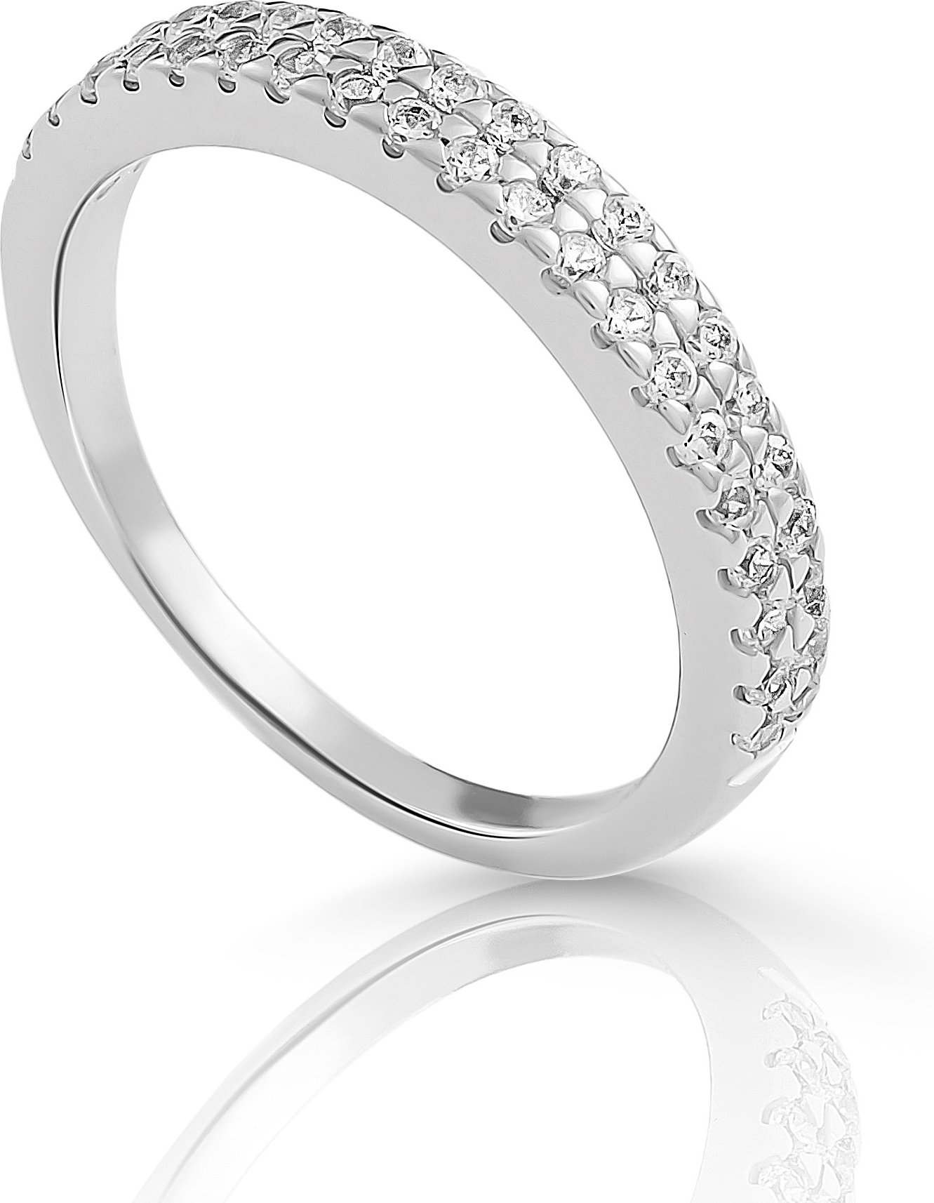 Orphelia „Glam“ Damen-Ring aus 925er Sterlingsilber – Silber ZR-7536